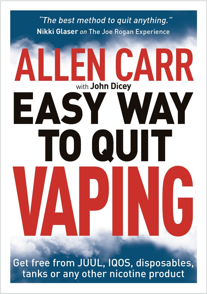 Cover image for Allen Carr's Easy Way to Quit Vaping, isbn: 9781398800458