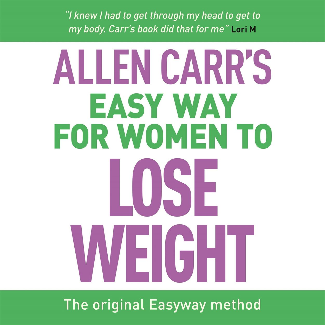 Cover image for Allen Carr's Easy Way for Women to Lose Weight, isbn: 9781398821330