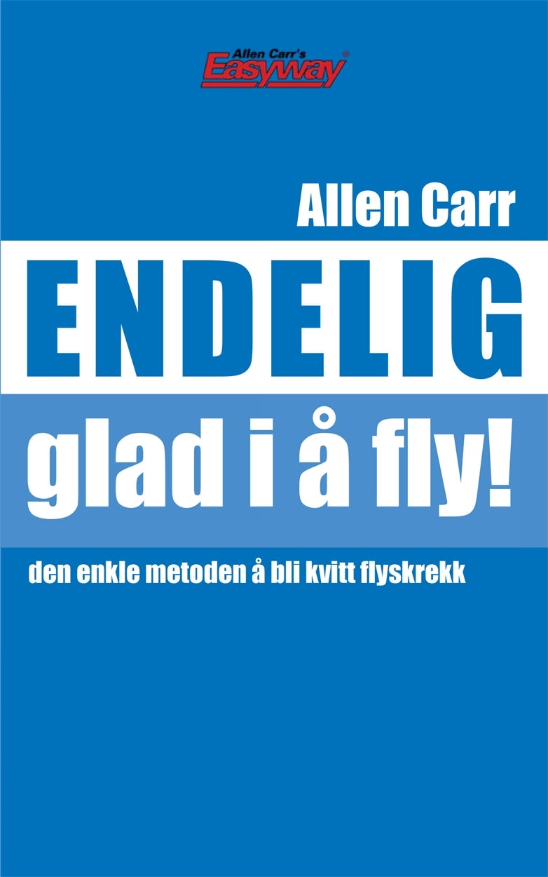 Cover image for Endelig glad i å fly, isbn: 9781782127314