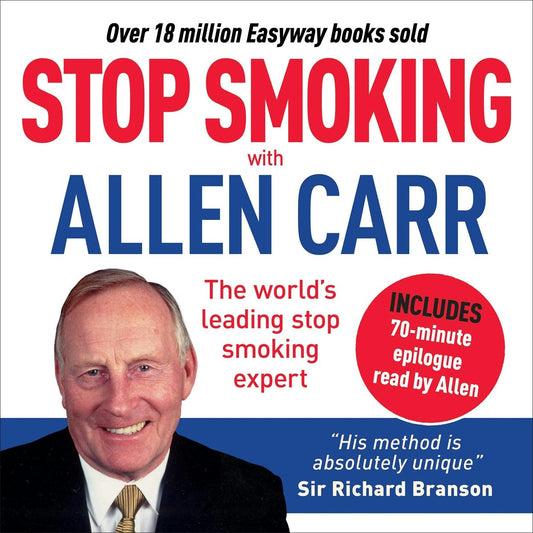 Cover image for Stop Smoking with Allen Carr, isbn: 9781784280345