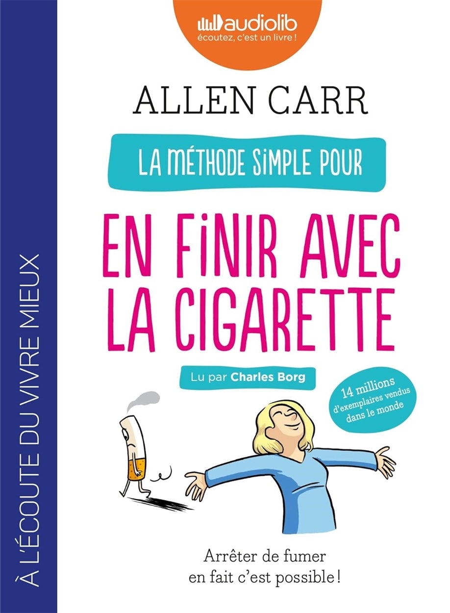 Cover image for La méthode simple pour en finir avec la cigarette, isbn: 9782367624266