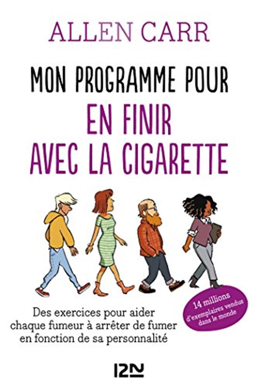 Cover image for Mon programme pour en finir avec la cigarette, isbn: 9782823862171