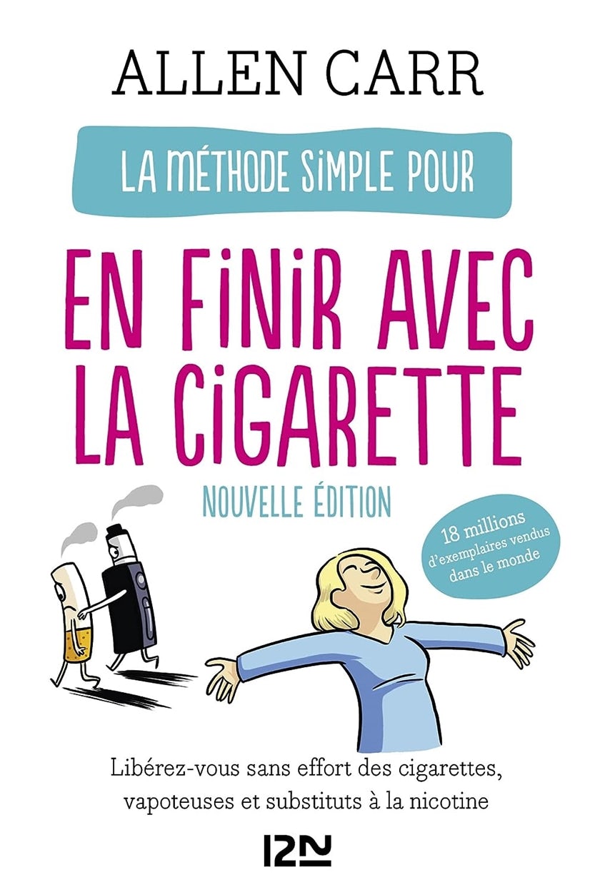 Cover image for La Méthode simple pour en finir avec la cigarette, isbn: 9782823886924