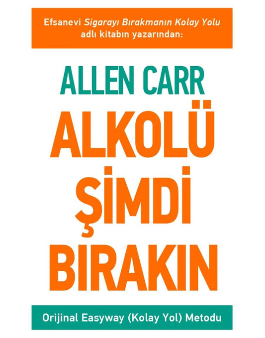 Cover image for Alkolü Simdi Birakin, isbn: 9786258471113