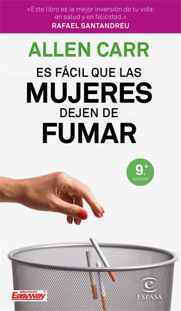 Cover image for Es fácil que las mujeres dejen de fumar, isbn: 9788467054934