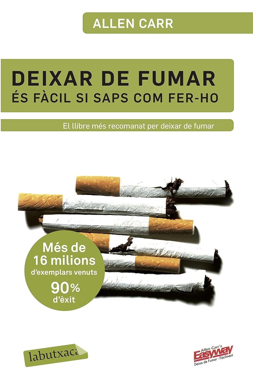 Cover image for Deixar de fumar és fàcil si saps com fer-ho, isbn: 9788499301594