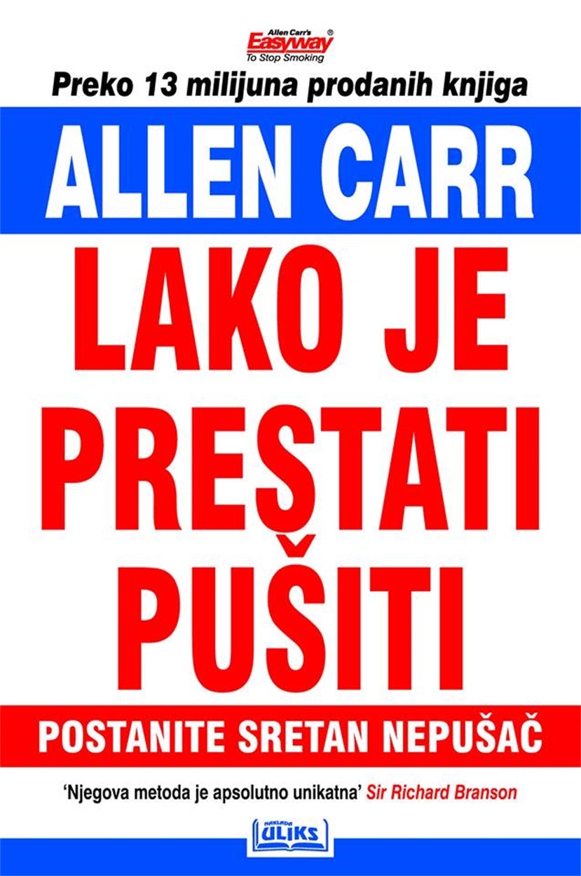 Cover image for Lako je prestati pušiti, isbn: 9789537306816